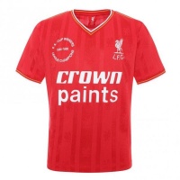 Liverpool FC Retro 86 Crown Paints Double Winners shirt Photo