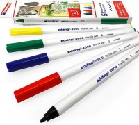 Edding T-Shirt Pen Box 10 Assorted Colours. Photo