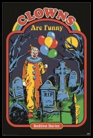 Steven Rhodes - Clowns are Funny Poster with Black Frame Photo