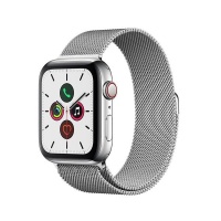 Digital Tech Apple Watch Stainless Steel Strap - 42mm-44mm - Silver Photo
