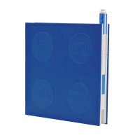 LEGO 2.0 Locking Notebook with Gel Pen - Blue Photo