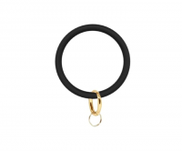 Golden Link Keyrings Silicone Bangle Wrist Bracelet Photo