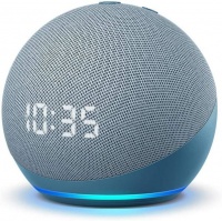 Amazon All new Echo Dot with clock and Alexa I Twilight Blue Photo