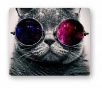 Printoria Cool Cat Themed Mouse Pad Photo