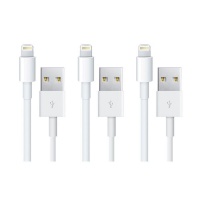 superb .™ iPhone USB Lightning Charging Cable - White Photo