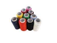 10 Colour Embroidery Sewing Thread Set - All Purpose Photo