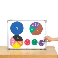 EDX Education Fraction Circle Printed DEMO Magnetic Photo