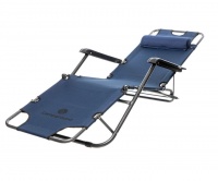 Campground - Recliner Folding Chair - Dark Blue Photo