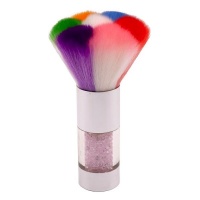 Colourful Nail Art Dust Remover Brush For Acrylic & UV Nail Gel Powder Photo