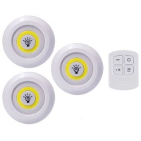 Touch Panel LED Light Set with Battery Operated Remote Control - 3 pieces Photo