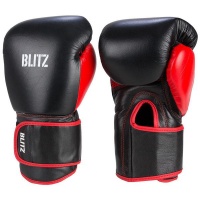 Blitz Kickboxing 14oz Leather Boxing Gloves Photo