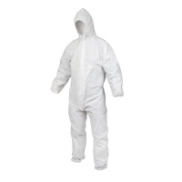 Coverall 50gsm Disposable Chemical Protection Suit Pack of 10 Photo