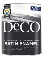 Deco Solvent-Based Satin Enamel Paint-5Litre Photo