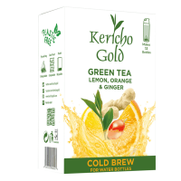 Kericho Gold : Cold Brew – Green Tea with Lemon Orange Green and Ginger Photo