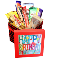 The Biltong Girl Happy Birthday! Chocolate Gift Box Photo