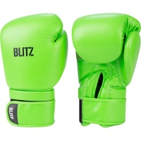 Blitz Omega 8oz Neon Boxing Gloves - Green Photo
