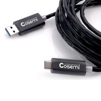 Cosemi USB 3.1 Active Optical Cable - Type A to Type C - Male-Male - 5M Photo