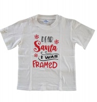 Christmas T-Shirt - Santa I was Framed Photo