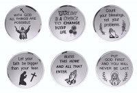 Zawadi Fridge Magnets – Gift Set of 6 – English religious designs Photo
