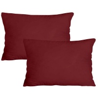 PepperSt - Scatter Cushion Cover Set - 60x40cm - Maroon Photo