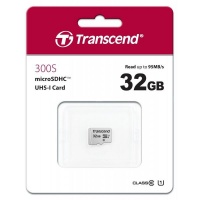 Transcend 300S 32GB MicroSDXC/SDHC Class 10 UHS-I U1 - TS32GUSD300S Photo