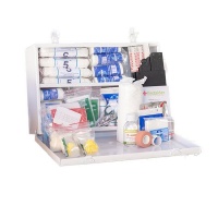 Regulation 7 First Aid Kit in White Metal Box Photo