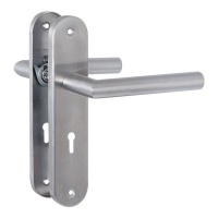 Yale Stainless Steel Tubular Keyhole Straight Handles Photo