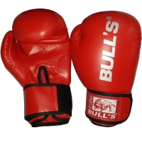Fury sports Bulls Boxing Gloves Red - Leather Photo