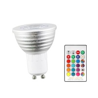 5W RGBW Remote Control GU10 LED Colour Changing Light Bulb Photo