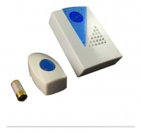 The LED Light Up Store remote controlled doorbell - Blue accent Photo