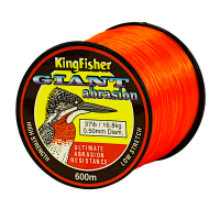 Kingfisher Giant Abrasion Nylon Fishing Line .50MM 16.8KG/37LB Colour Orange 600M Spool Photo