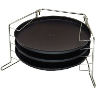 Zenker Three Tiered Pizza Pan with Stand Photo