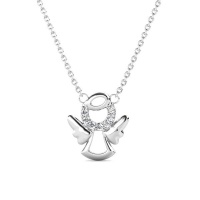 Destiny Baby Angel Necklace with Swarovski Crystals Photo