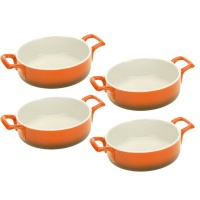 Eco Ovendish Round with Little "Ears" Set of 4 Photo