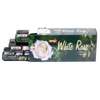 Lucky Star Incense Sticks - White Rose 9" Premium Quality Agarbatti - 120 Sticks Photo