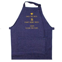 Apron with Slogan - Save the Bees Photo