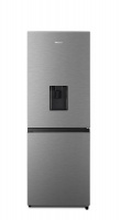 Hisense 222L Bottom Freezer Fridge with Water Dispenser - Inox Photo