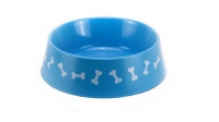 Hubbe Blue Plastic Dog Bowl - 25cm Photo
