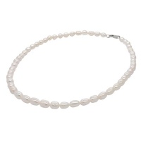 Lily Rose Lily & Rose 6mm White Freshwater Pearl Necklace - 43 cm long Photo