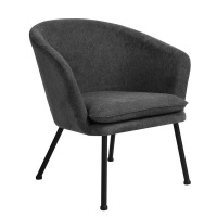 Basics Dixier Occasional Chair - Dark Grey Photo