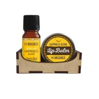 Pure Indigenous Gift of Joy - Lip Balm & Happiness Essential Oil Blend Photo