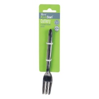 Cake Forks - Stainless Steel - Silver - 4 Piece - 10 Pack Photo