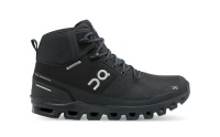On Women's CloudRock Neutral Trail Running Shoe Waterproof All Black Photo