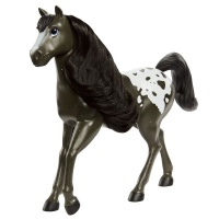 Spirit Untamed Herd Horse - Black Horse with Long Black Mane Photo