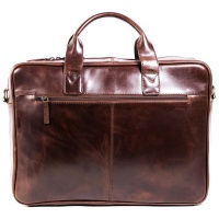 Bag Addict Nuvo - Ivan - Genuine Leather 17-inch Laptop Bag Photo