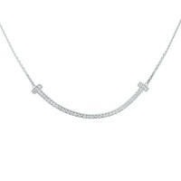 Civetta Spark Tiffany 925 Sterling Silver Necklace-Rhodium Photo