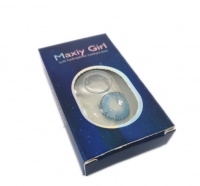 MaxiyGirl Colour Contact Lenses - Brilliant Blue Photo