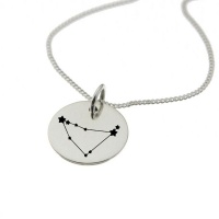 Capricorn Constellation Sterling Silver Necklace Photo