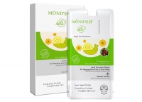 MONDSUB Snail Secretion Filtrate Face Neck Mask with Arbutin Essence - 5 pieces Photo