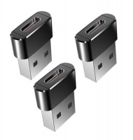 Apple Samsung Huawei Cellphone USB Charger Adapter - 3 Pieces Photo